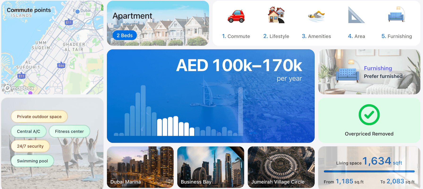 Wakeel home search experience